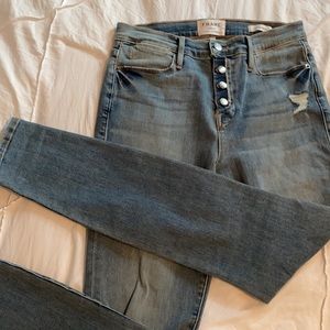 FRAME skinny jeans, brand new without tags